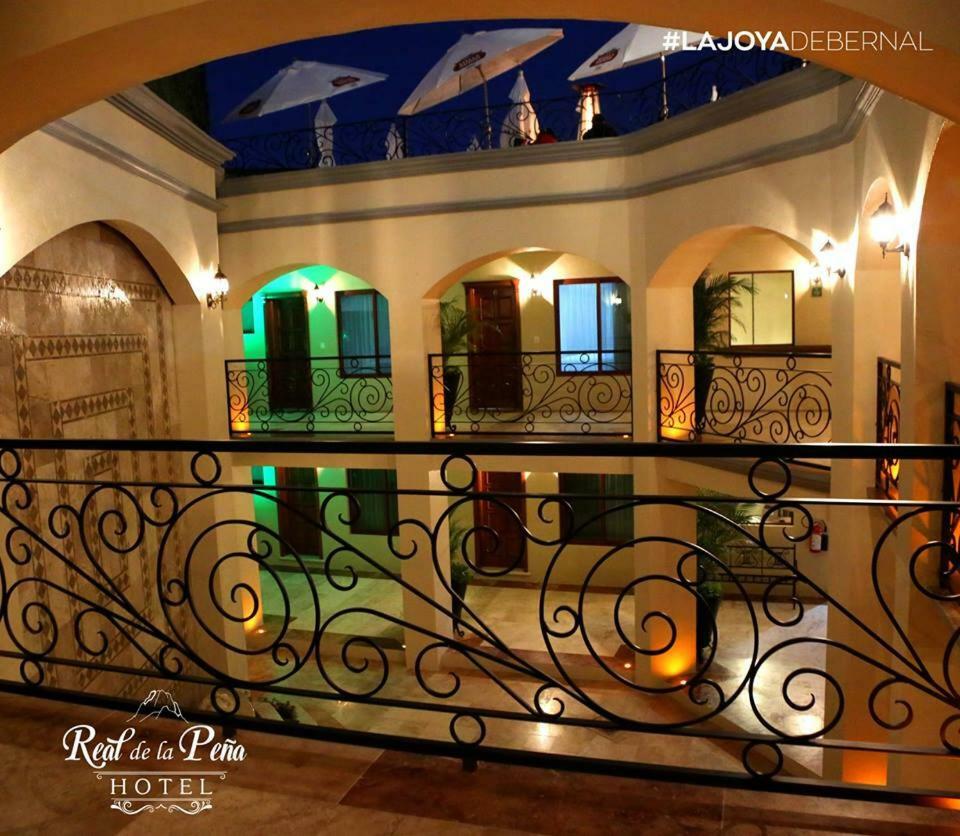 Hotel Real De La Pena Bernal Bagian luar foto
