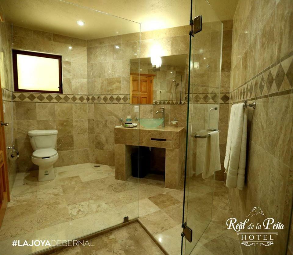 Hotel Real De La Pena Bernal Bagian luar foto
