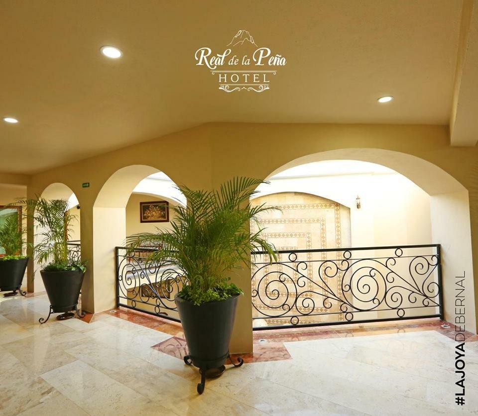 Hotel Real De La Pena Bernal Bagian luar foto